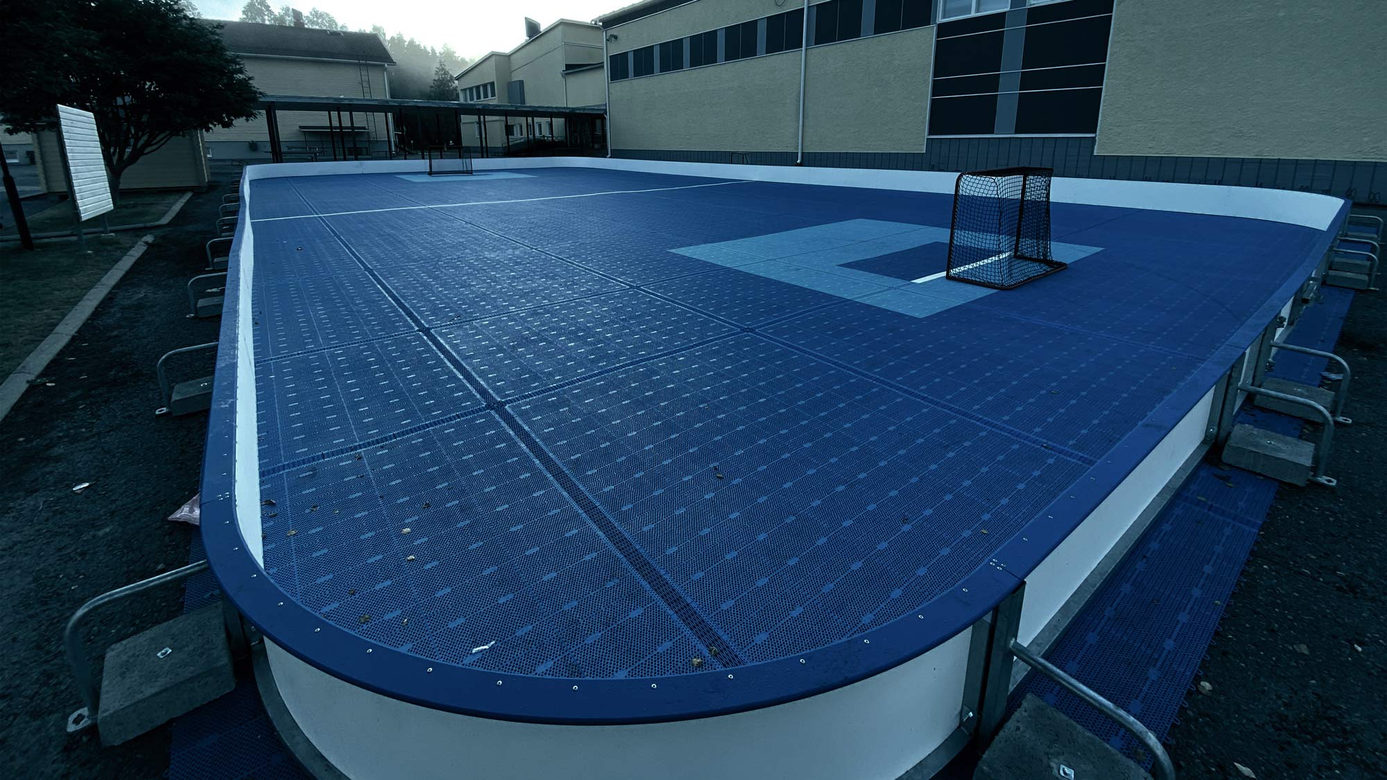 ishockeysarg icepro playline för utomhusbruk multiarenor saltex