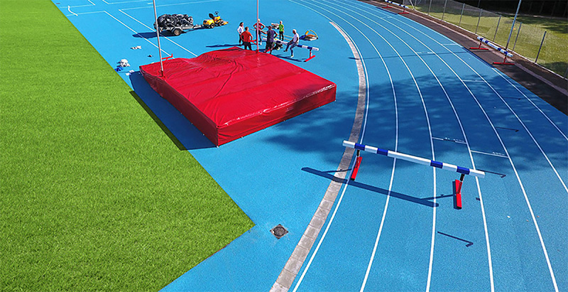 löparbanor friidrottsbeläggning unisport